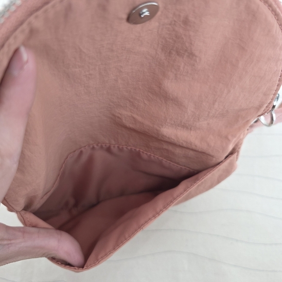 Lululemon Womens All Night Festival Bag Micro 1.5L Blush Silver Zipper Foldover - Picture 5 of 9